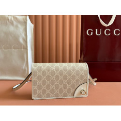Emblem wallet with Leather strap